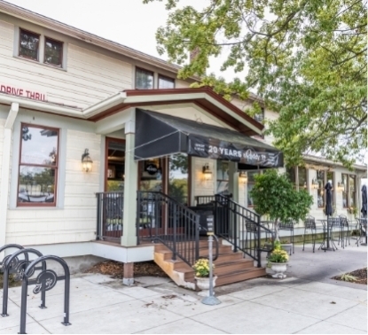 Restaurant entrance